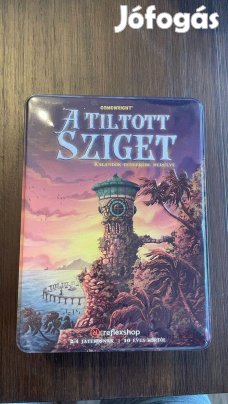 A Tiltott sziget fém dobozos társasjáték