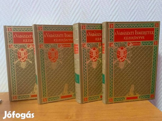 A Vadászati Ismeretek Kézikönyve I - IV kötet