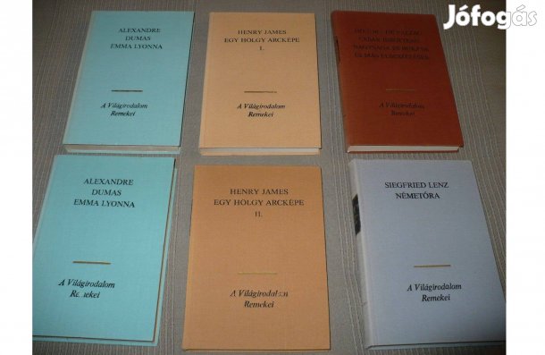 A Világirodalom Remekei könyvek