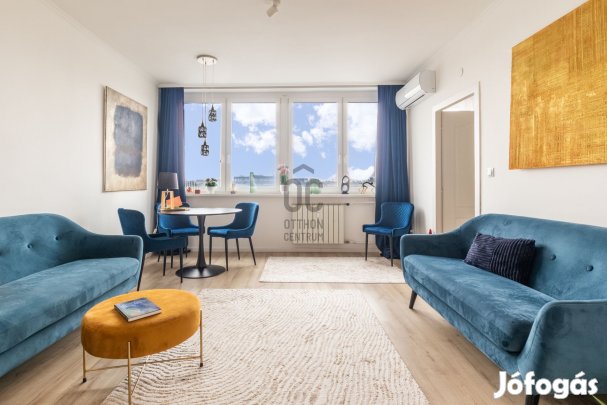 A XIII. kerületben, felújított, nappali + külön hálós, 4. emeleti laká