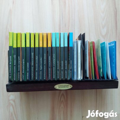 A Zeneszerzés Klasszikusai 30 darabos gyűjtemény tárolódobozzal!