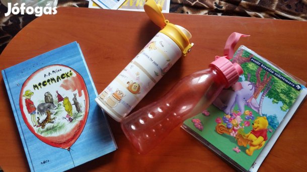 A. A. Milne: Micimackó +puzzle képeslap +termosz +kulacs