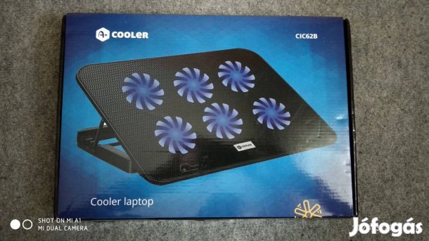 A+ CIC62B Laptop hűtő ( új )