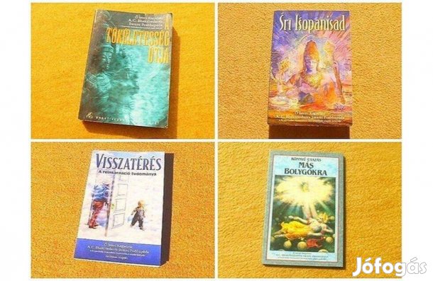 A. C. Bhaktivedanta - Swami Prabhupáda könyvek - (4 kötet)