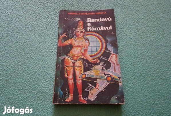 A. C. Clarke: Randevú a Rámával könyv (Kozmosz könyvek)