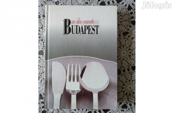 A 'la carte Budapest retro szakácskönyv színes képekkel