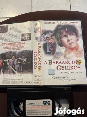 A babaarcú gyilkos thriller vhs 