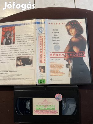 A bérgyilkosnő akció vhs 