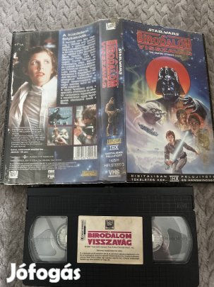 A birodalom visszavág vhs kistok scifi kék