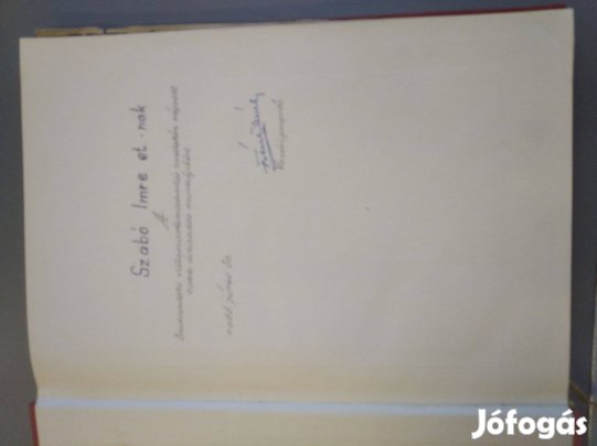 A budapesti közúti vasút 100 éve dedikált könyv