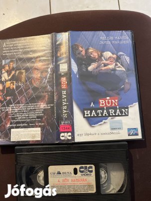 A bűn határán akció vhs 