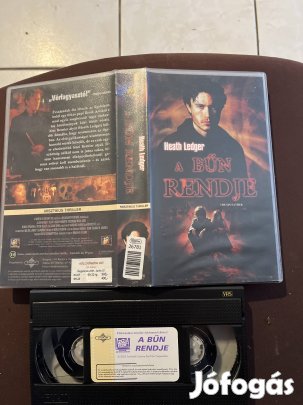 A bűn rendje thriller vhs 