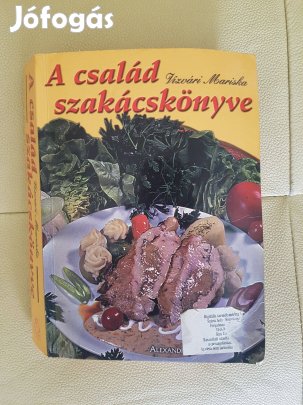 A család szakácskönyve szakácskönyv könyv Nagyon jó receptek Vizvári M