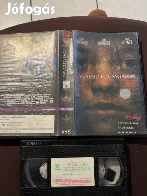 A csend fogságában thriller. Vhs