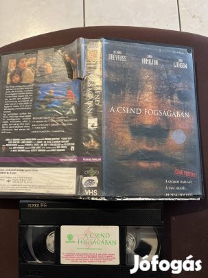 A csend fogságában thriller vhs 