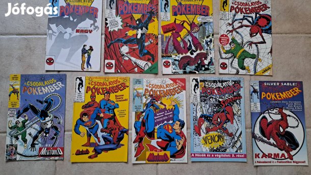 A csodálatos pókember képregény 14 db - 54-től 71-ig