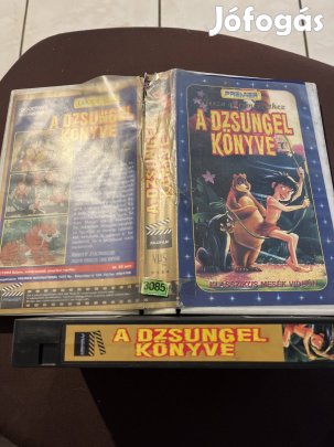 A dzsungel könyve mese nagytok vhs 
