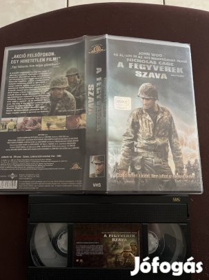 A fegyverek szava akció vhs 