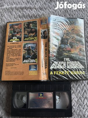 A fekete kobra 1 akció vhs 