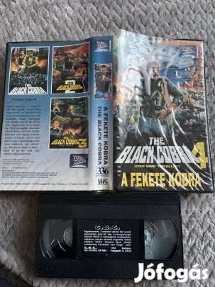 A fekete kobra 4 akció vhs 