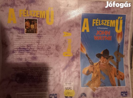 A félszemű - western vhs - John Wayne
