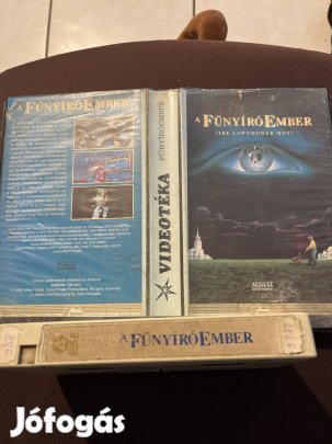 A fűnyíróember 1 vhs nagytok horror