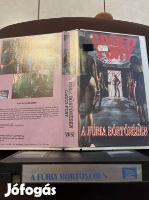 A fúria börtönében thriller vhs 