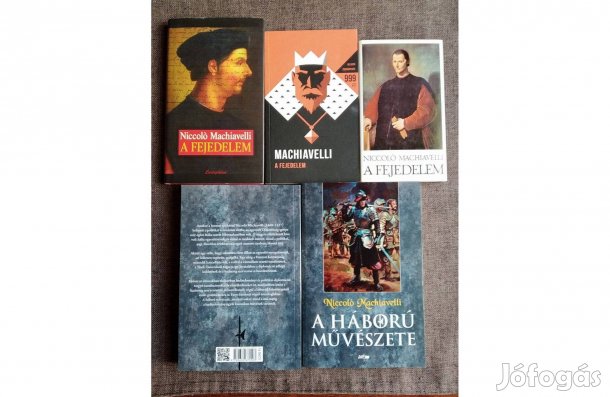 A háború művészete Niccolo Machiavelli olvasatlan Jó állapotú könyv,