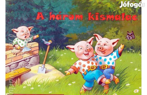 A három kismalac, Térbeli -3D -mesekönyv, újszerű könyv