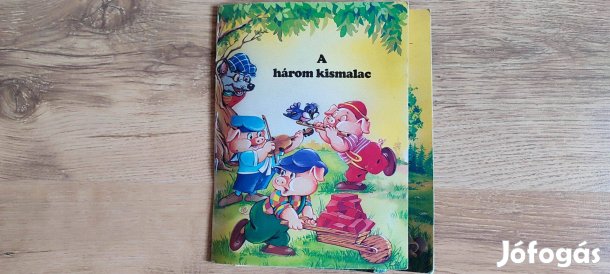 A három kismalac térbeli mesekönyv