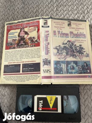 A három muskétás vhs nagytok kaland