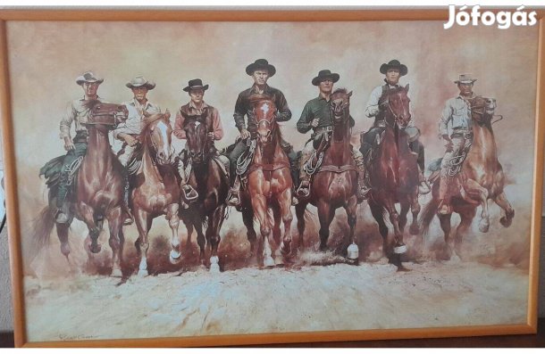 A hét mesterlövész kép, 64x103 cm, ajándék DVD, eredeti hang