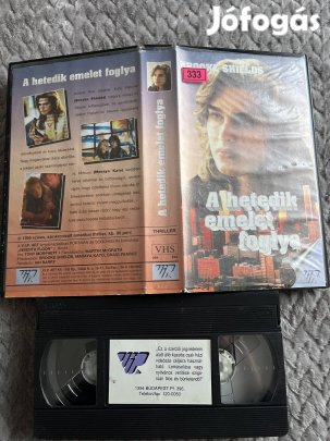 A hetedik emelet foglya thriller vhs 