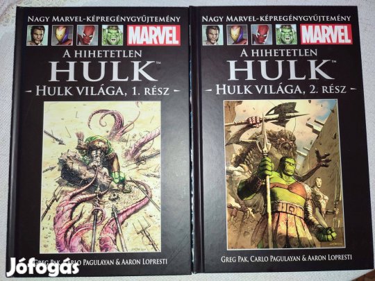 A hihetetlen Hulk Hulk világa I-II. egyben 5ért