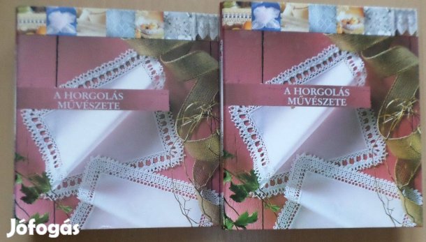 A horgolás művészete 2 db mappában