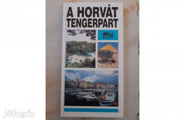 A horvát tengerpart könyv útikönyv eladó