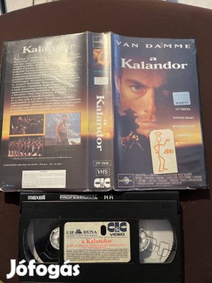 A kalandor vhs kistok akció Van Damme