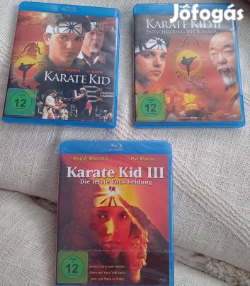 A karate kölyök triológia - 3 blu-ray