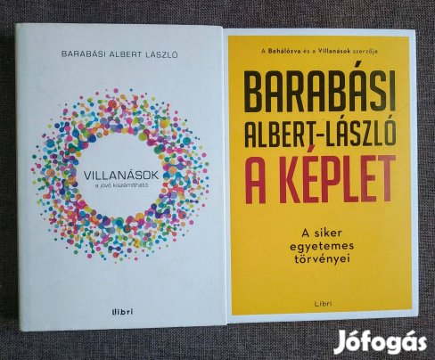 A képlet A siker egyetemes törvényei Villanások Barabási-Albert Lászl