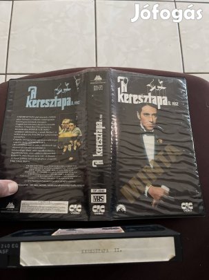 A keresztapa 2 vhs nagytok akció.   