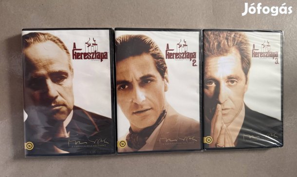 A keresztapa trilógia dvd