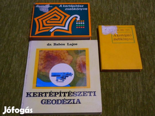 A kertépítő és a kertépítész zsebkönyve + Kertépítészeti geodézia