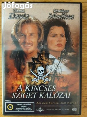 A kincses sziget kalózai újszerű dvd Geena Davis 