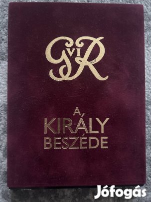 A király Beszéde Bordó bársony díszdobozos dvd!