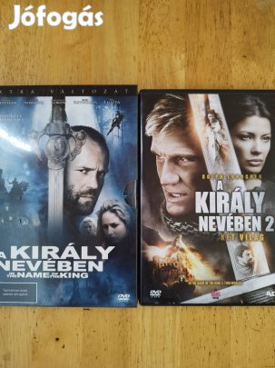 A király nevében 1-2 újszerű dvd Jason Statham - Dolph Lungren