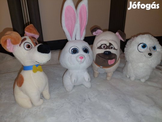 A kis kedvencek titkos élete plüss 17-25 cm