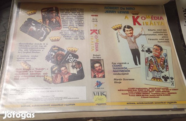 A komédia királya - vígjáték vhs - Robert de Niro