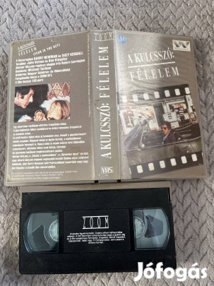 A kulcsszó félelem vhs kistok akció