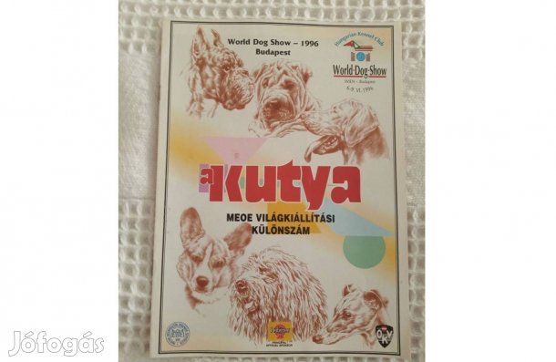 A kutya MAOE Világkiallítási különszám 1996.30 éves, hibátlan kiadvány