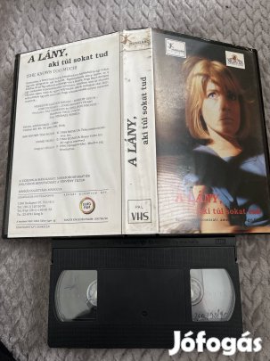 A lány aki túl sokat tud vhs nagytok akció hungaro